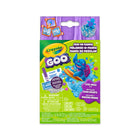 Crayola - Ensemble Mélange-o-mania tortue GOO-Ensemble mélange-o-mania tortue goo crayola : comprend 1 sachet de poudre à goo, 1 marqueur, 1 gobelet en plastique, 1 sachet de p'tits extras, 1 sachet de peinture parfumée, 1 sachet d'argile à modeler