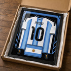Frameworth - Coupe du Monde FIFA 2026 Officielle Argentine Lionel Messi Cadre Réplique de Maillot - 25,75 po x 33,75 po-7