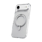 TUFF8 - Étui Glide360 Mag Transparent iPhone 17 Air-Support rotatif à 360° : intégré, pivote à plusieurs angles pour un usage mains libres