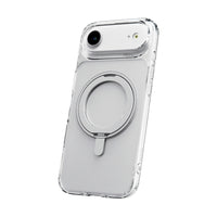 TUFF8 - Étui Glide360 Mag Transparent iPhone 17 Air-Support rotatif à 360° : intégré, pivote à plusieurs angles pour un usage mains libres