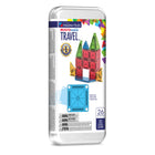 MAGNA-TILES - mircoMAGS Ensemble de construction magnétique de voyage de 26 pièces -Ce Qui Est Inclus: 26 pièces magnétiques mircoMAGS, dont : 4 triangles droits, 4 triangles isocèles, 6 triangles équilatéraux, 12 carrés. L'emballage en métal permet à la fois un stockage pratique et une base pour les constructions en cours de route.  
