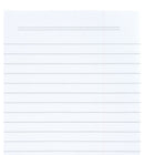 Hilroy - Cahier Twilight Bloom – 10 1/2 po H x 8 po l – 160 pages – Blanc-6