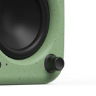 Kanto - Haut-parleurs de bureau alimentés avec USB-C, RCA, Bluetooth 5.3 et sortie casque - Sauge, Paquet de 2-Trou de montage arrière de 1/4"-20