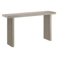 Hudson&Canal - Console Soren 55" de largeur par - Blanc aulne-Un design contemporain moderne pour votre couloir, votre entrée, votre salon et plus encore