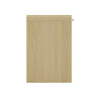 Manhattan Comfort - Bureau moderne Grace 54 po - Chêne naturel et or-Grande surface pour travailler, étudier ou jouer
