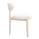 Zuo - Aurea Chaise de salle à manger - Gris pâle - Ensemble de 4-Garantie limitée de 3 ans