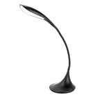 Sully - Lampe à col de cygne à DEL - Noir mat - 25 po-Lampe de Bureau
