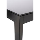 Can-Bramar Glassara Writing Desk - Black-La surface est faite de verre trempé givré (6 mm d’épais)