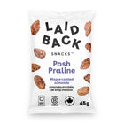 Laid Back Snacks - Amandes pralinées à l'érable - 45g x 20-Certifié neutre en carbone