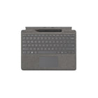 Microsoft - Clavier Surface Pro Signature avec Slim Pen2 - Bilingue - Touche Copilot - Commercial Platinum-Interface : Magnétique