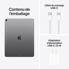 Apple - iPad Air 13 po, Puce M3, Wi-Fi, 128 Go, Gris Cosmique-10