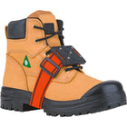 SureWerx - K1 Crampons à glace mi-semelles - Taille unique - Orange/Noir-Coussin en caoutchouc spécialement formulé qui procure une durabilité et un confort maximal, même sous des conditions de froid extrême