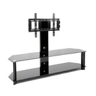 TygerClaw - Support TV pour téléviseurs à écran plat de 37 po à 60 po-Idéal pour une configuration combinée de téléviseur et de composants audio-vidéo