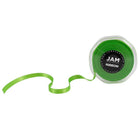 JAM Paper - Ruban de satin double face - 3/8" de large x 25 m - Vert lime-Quantité : Rouleau vendu à l'unité