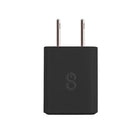 LOGiiX - Vibrance Power Mini 30W USB-C Chargeur Mural - Noir-Un seul port USB Type-C Power Delivery offre une charge rapide de 30 W
