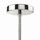 Modway - Stellar 5-Lumière Lustre - Nickel poli à l’opale-Nécessite 5 ampoules E26 de 60 W (non incluses)