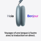 Apple - AirPods Max 2 (USB-C) - Bleu-Design Acoustique: Arceau avec maille filet respirant, coussinets en mousse mémoire et tissu exclusif et tiges télescopiques pour un ajustement exceptionnel