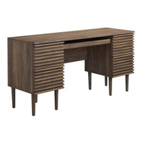 Modway - Render Bureau - Noyer-Bureau du milieu du siècle