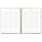 Orange Circle Studio - 2027 Agenda très grand format à spirale - Birds & Blooms - 8.5" x 11" - Couleur assortie - Bilingue-S’ouvre à plat pour faciliter l’écriture