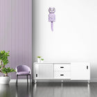 Kit-Cat Klock - Horloge murale vintage coccinelle avec perles - Lilas pastel-Proudly manufactured with high quality materials to ensure long lasting durability and performance