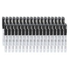 Quartet - Marqueurs effaçables à sec DryGuard, pointe fine, noir, Paquet de 36-Confort :Le corps fin du marqueur offre une prise en main confortable et est idéal pour écrire de longues heures
