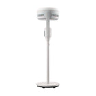 Ecohouzng - Ventilateur de circulation CC 7 po-Hauteur réglable qui peut transformer le ventilateur en ventilateur polyvalent 2-en-1 sur pied ou de table