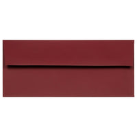 JAM Paper Enveloppes format invitation avec fermeture gommée, 4 1/8 x 9 1/2 po, rouge foncé, 100/pqt-Rouge foncé