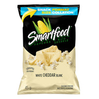Smartfood - Cheddar Blanc Mais Souffle Assaisonne - 45g - Paquet de 36-Smartfood que du plaisir