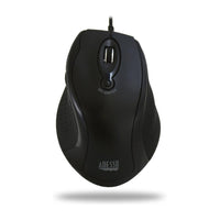Adesso - iMouse G2 - Souris filaire USB ergonomique - noire-Design ergonomique pour un confort prolongé