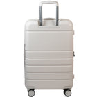 Champs - Linen Ensemble de Bagages 3 Pièces - Ivoire-8 roues pivotantes à 360 degrés