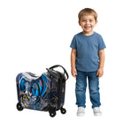 Bioworld - Valise porteur - Batman-Spacieuse et bien organisée : offre un large espace de rangement pour les vêtements, les jouets et les essentiels, permettant de tout garder soigneusement rangé pendant le voyage