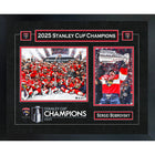 Sergei Bobrovsky Florida Panthers 2025 Stanley Cup Champions 18x22" Player Championship Frame - Impression encadree - 22" x 18"-Qualité supérieure - virtual frames