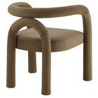 Modway - Astrid Performance Velvet Chaise à manger - Chameau-7
