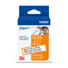Brother - Ruban d'étiquettes, 12 mm TZeAF231, sans acide - noir sur blanc-Ruban pour étiqueteuse Brother série P-Touch TZ Flexible ID laminé, sans acide  