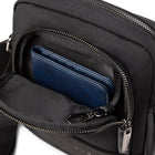 Bugatti - Sac à bandouillère de la Collection Blake pour portable 15,6po - Noir-Plusieurs compartiments de rangement pour une organisation facile.