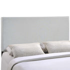 Modway - Region Tissu rembourré Tête de lit King, Gris ciel-5