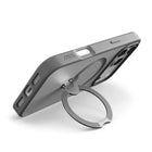 AXS - PROShield Stand MagSafe Compatible Apple iPhone 17 Pro Max - Gris-Finition douce au toucher pour une prise en main confortable