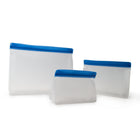 Sully - PEVA Snack et sacs de rangement 3-set - Bleu-Lavable