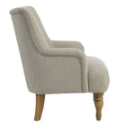 Modway - Ellington Tissu tapis Fauteuil d’accent - Lin-Classique Transformé en jambes avant