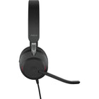 Jabra - Casque supra-auriculaire filaire mono USB-C Evolve2 40 SE avec câble d'extension - Unified-Coussin d’oreille en mousse à mémoire de forme