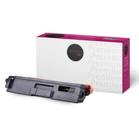 Premium Tone - Cartouche de toner Compatible - Brother TN433M ,TN-433M - Rendement élevé - Magenta-Couleur : Magenta