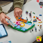 LEGO - Editions Sports Temps forts du soccer - Lionel Messi-Les enfants peuvent accéder à des instructions numériques dans l’application LEGO Builder