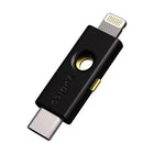 Yubico - Clé de sécurité YubiKey 5Ci - USB-C + Lightning - Noir-Prend en charge les options FIDO2, U2F, OTP, OATH, PIV et OpenPGP