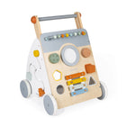 Janod - Doux Cocon - Trotteur Multi-Activités pour Bébé-Déambulateur multi-activités adapté à l'apprentissage de la marche.