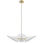 Modway - Journey Bras 3-léger de 3" Pendentif - Blanc-Ampoules : 3 E26 40W max (non incluses)