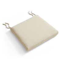Modway - Jax Tissu Coussin de siège pour chaise à manger in Lin-Coussin de siège rembourré souple
