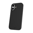TUFF8 - Étui GlideAir Mag Noir iPhone 17-Extérieur doux au toucher : finition soyeuse, agréable à tenir et offrant une bonne prise