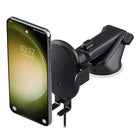 iOttie - Support sans fil Auto Sense 2 pour tableau de bord et pare-brise pour téléphones portables-Le chargement sans fil Qi fournit jusqu'à 10 W de puissance aux smartphones compatibles Qi au contact sans avoir besoin de câbles d'alimentation supplémentaires. Adaptateur secteur inclus