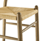 Modway - Amish Tabouret de comptoir - Teck gris usé-8