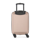 Bugatti - Singapore Ensemble de 2 valises rigides - Rose métallisé-À l'intérieur, vous trouverez un intérieur intelligemment conçu avec un panneau de séparation, des poches en filet pratiques et des sangles de serrage pour garder vos objets personnels organisés et en sécurité